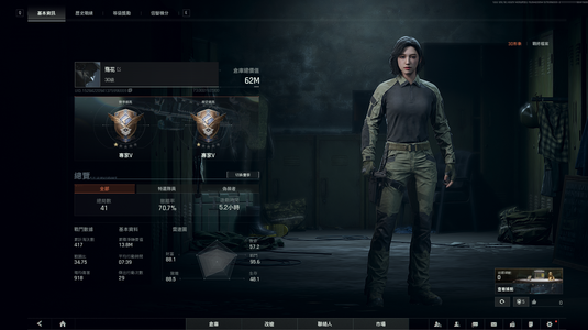 暗区突围：无限（外服）60m国际服-暗区突围纯币号