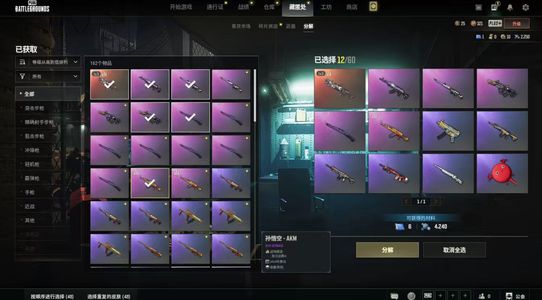 绝地求生（PUBG）生存等级1 名誉等级2 成长武器 究极 载具 枪皮3级狗头大菠萝瀚娜改名卡