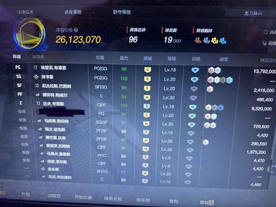 NBA2K OL2（端游）6布莱索6林书豪5满训