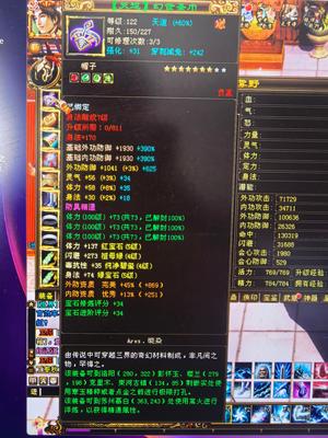 新天龙八部（端游）全套天道，仓库还有东西 