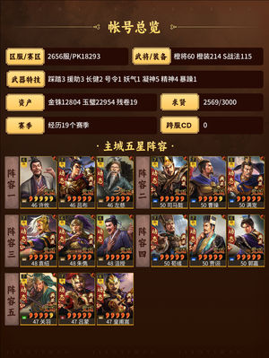 三国志战略版一口价最低价了