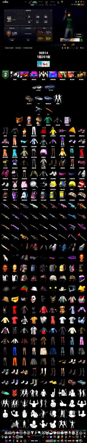 绝地求生（PUBG）双跑车 双成长 粉包