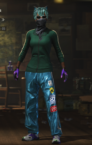 绝地求生（PUBG）三成长三级美杜莎黑金异色