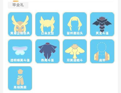 光遇有很多毕业礼，有巫师帽