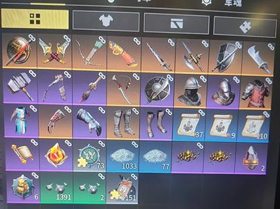 战意（端游）13个橙色7个紫色减统御1桓