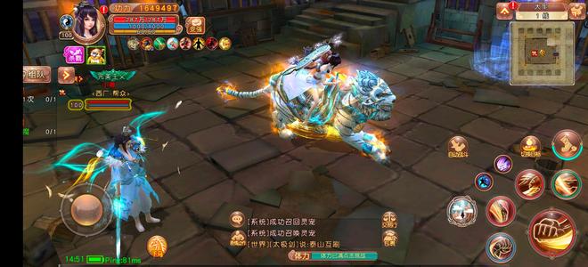 九阴真经（九阴）【100级师妹武当】最新区十三剑 老虎