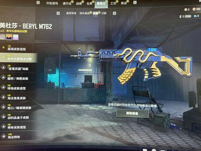 绝地求生（PUBG）三成长武器带异色黄烟绿东白熊脚