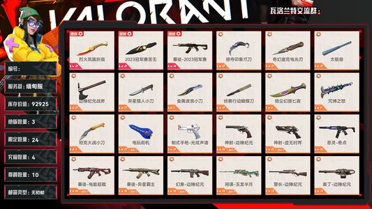 瓦罗兰特绝版3,限定24究极4尊爵10