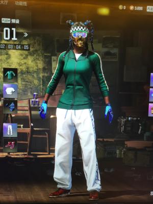 绝地求生（PUBG）生存等级8 名誉等级0 成长武器 究极 载具 枪皮美杜莎金面小红鞋星魂烟雾弹