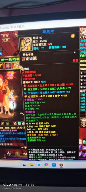 新天龙八部（端游）【113级逍遥】满4副本号5000火攻