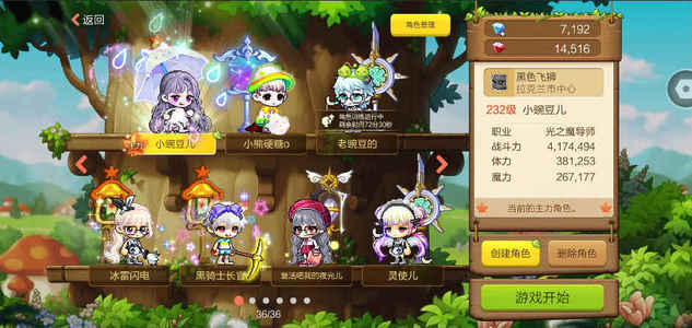 冒险岛：枫之传说【323级】410w成品光之魔导师