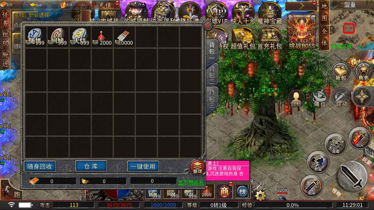 热血武道会【1级】新区满赞号有1万币后续200倍