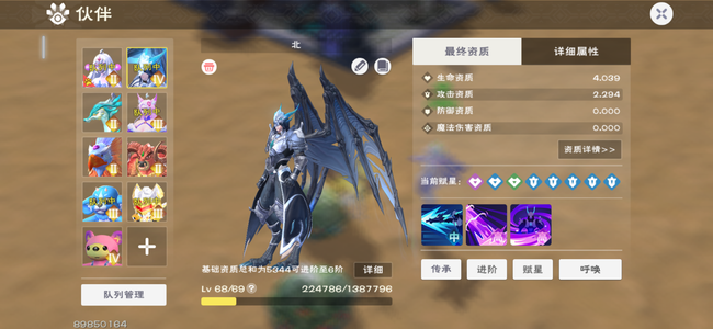 创造与魔法云龙 4阶古龙 看图片底价出了