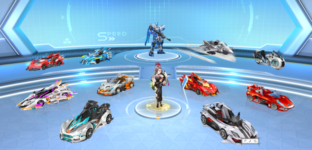 QQ飞车绝影神驹10级双4，10a1t