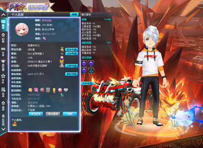 QQ飞车【5级】魔王雷诺加永久雷诺