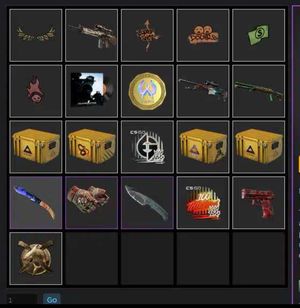 CSGO红锁带优先2把刀和一个手套