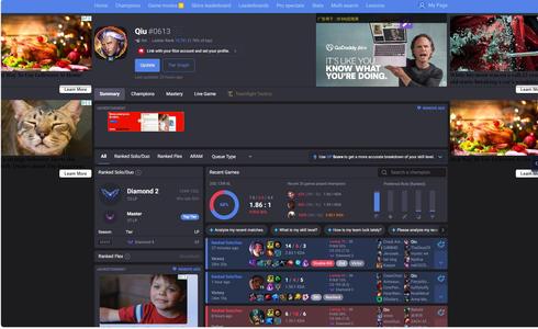 英雄联盟外服（LOL外服）美服钻一大师号自玩号皮肤质量高