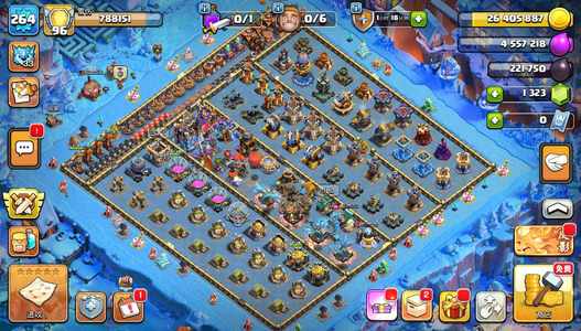 部落冲突【BL1850】等级264/