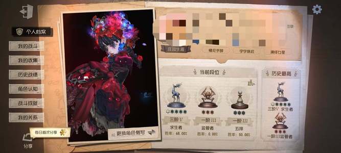 第五人格【1级】【DWN13】随从数：4/随