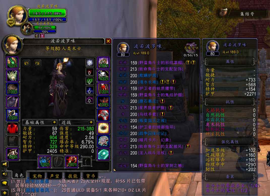 魔兽世界巫妖王之怒【80级】满级四个，金11000