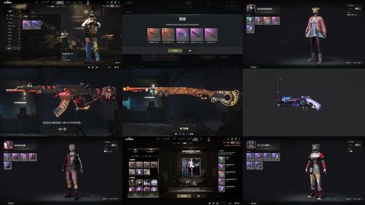 绝地求生（PUBG）双成长武器加烟枪拉风龙渔夫帽