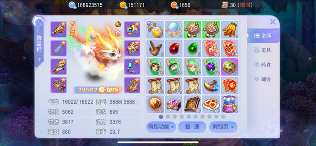 桃花源记【苹果版】【69级镇国府】精灵全满双五级龙凤