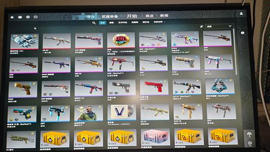 CSGO单锁久经清凉薄荷