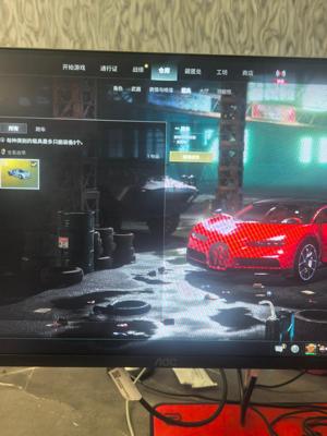 绝地求生（PUBG）布加迪满6级猛虎满级花锅美杜莎