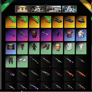 绝地求生（PUBG）自玩号出，兰博车皮可换绑邮箱