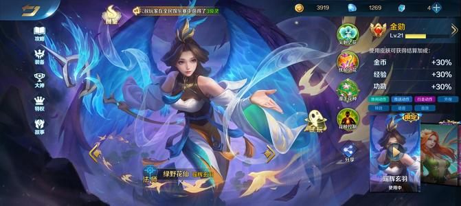 英魂之刃【41级】超多套系限定新皮肤精致皮肤