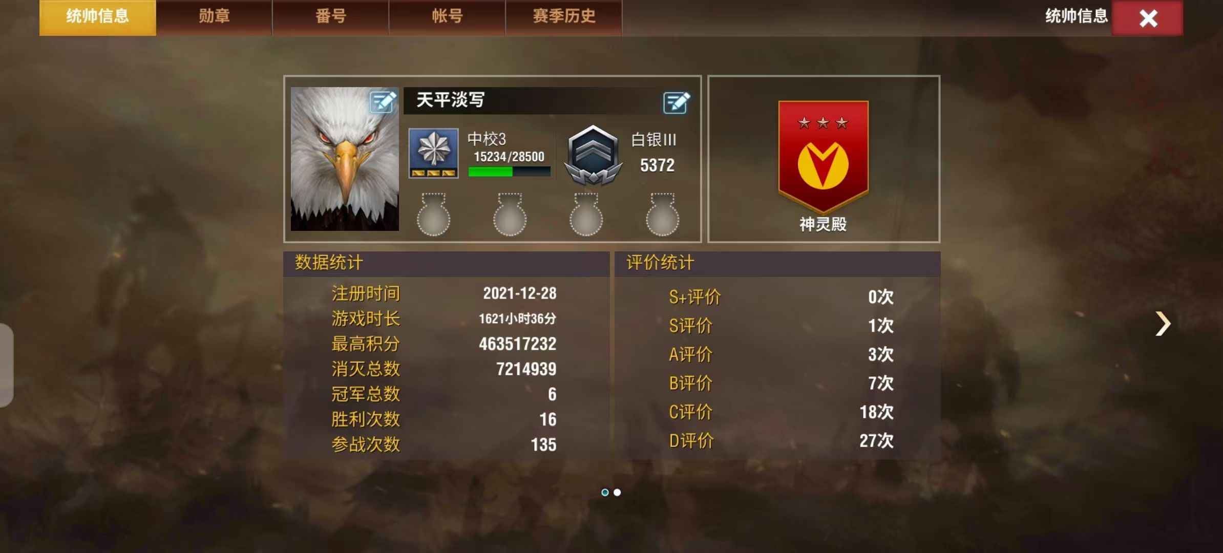 二战风云2【66级】4虎4巴尔官6炮6野马5番