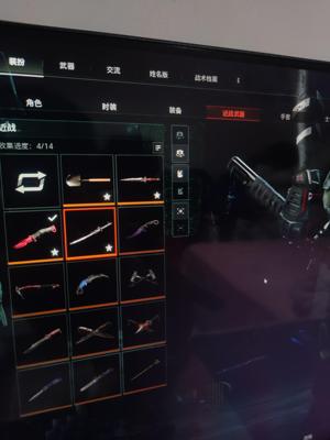 暗区突围：无限武士刀全套加折刀