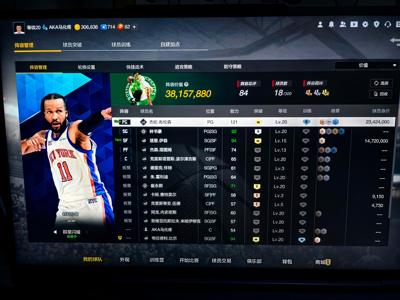 NBA2K OL2（端游）3800w时刻布伦森伊森