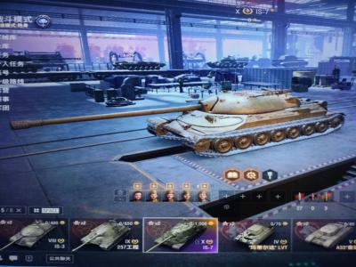 坦克世界【5辆坦克1辆X坦克】is7，15000债券