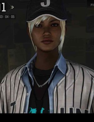 绝地求生（PUBG）男女老黑，1异色4计数武器