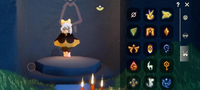 光遇16季毕业安官可爱花环号