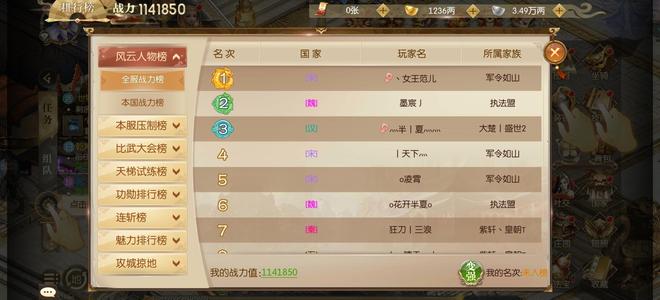 征途2手游【140级】名扬四海区的