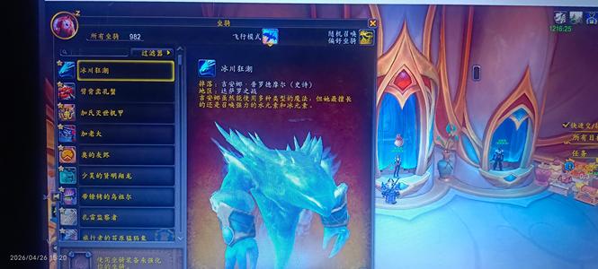 魔兽世界坐骑982.满级全职业(90)