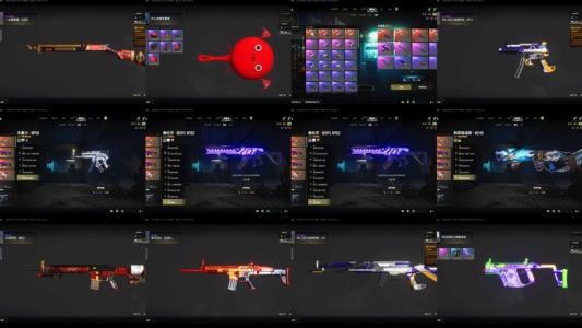 绝地求生（PUBG）四成长美杜莎MP5K＋M249