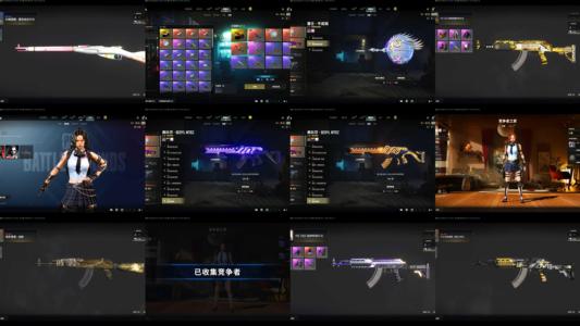 绝地求生（PUBG）美杜莎＋异色＋成长瀚娜＋成长锅