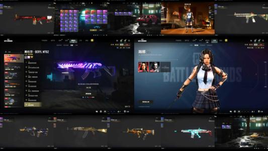 绝地求生（PUBG）美杜莎＋成长翰娜＋沙悟净唐三藏