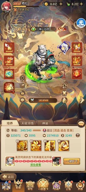 闪烁之光【182级】35虎哈  白拉