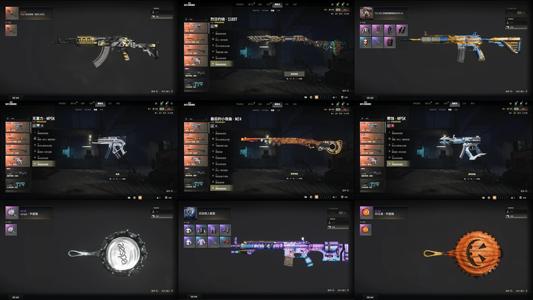 绝地求生（PUBG）四成长＋绝版枪皮＋紫烟枪女团锅