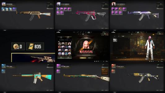 绝地求生（PUBG）女团＋835票＋完美＋星魂熊爪