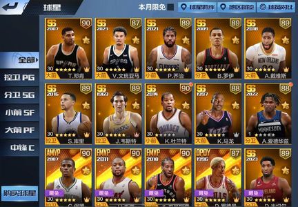 最强NBA【50级】资源多球星好