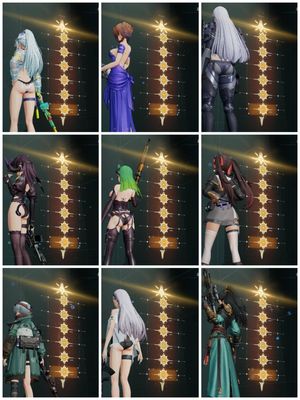 少女前线2：追放七限定满命多皮肤金武练度看介绍