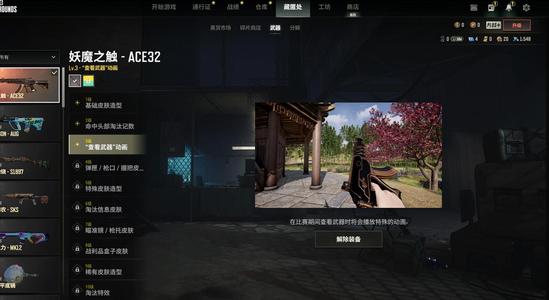 绝地求生（PUBG）三级ACE四图纸白熊手臂