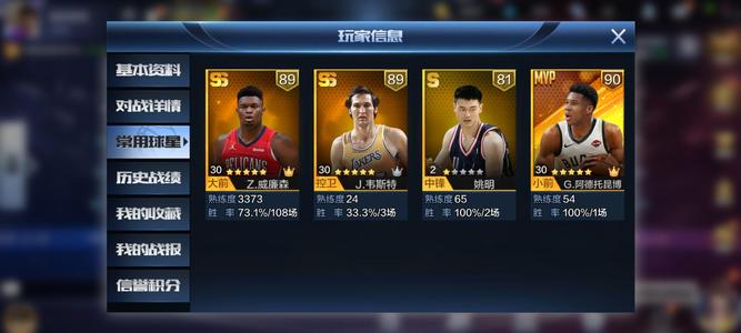 最强NBA【33级】单点胖虎娱乐性拉满