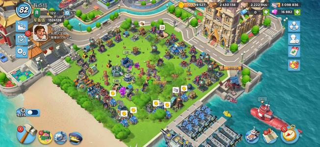 海岛奇兵海岛奇兵国服82级满科技性价比