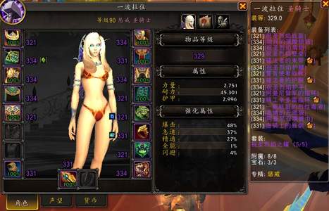 魔兽世界装等329圣骑士，三修顶级毕业